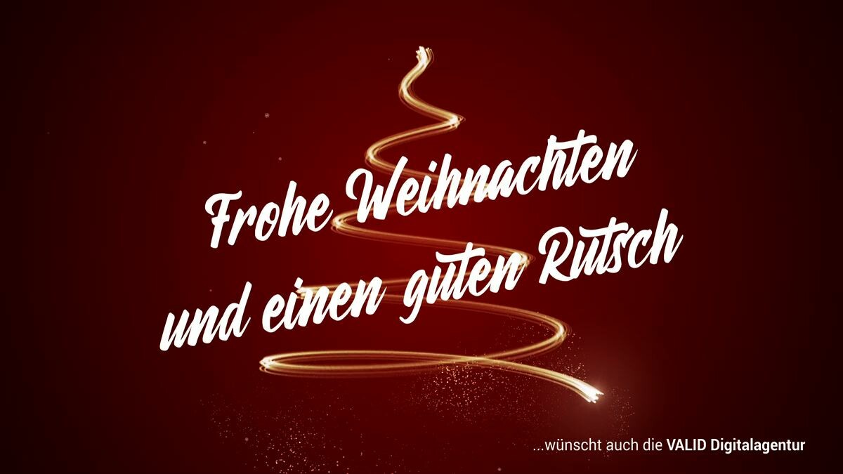 Digitale Weihnachtsgrüße